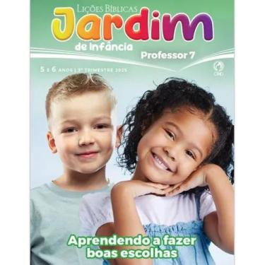 Imagem de Lições Bíblicas Jardim de Infância Professor 3º Tr. 2025 - CPAD