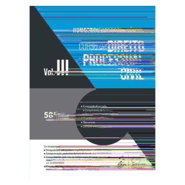 Imagem de Curso De Direito Processual Civil Vol.3 - 58ª Edição 2025