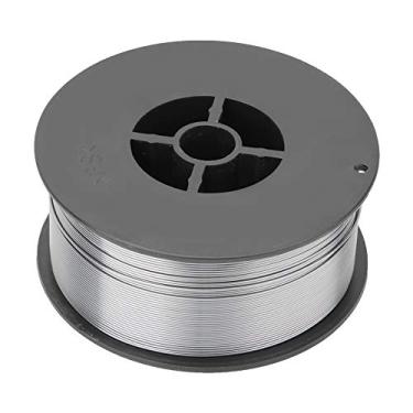Imagem de Fio MIG de núcleo de fluxo MUNEFE, fio de soldasgem do fluxo de soldasdor MIG, fio de soldas MIG com núcleo de fluxo sem gás para soldasgem de colo e filete (0,9 mm)