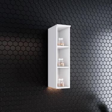 Imagem de Nicho Aéreo 20cm x 83cm Americana Henn - Branco HP Fosco