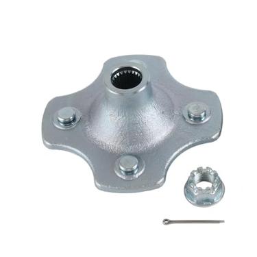 Imagem de WANTONE RACING Cubo de roda traseira 42410-HM5-930 com substituição de porca de eixo para Honda Fourtrax 300 TRX300 2X4, TRX300FW 4X4 ATV 1993-2000