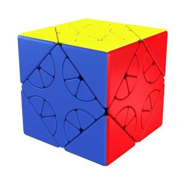 Imagem de Cubo De Velocidade Mágico Profissional, Brinquedo Fidget Misto Oblíquo
