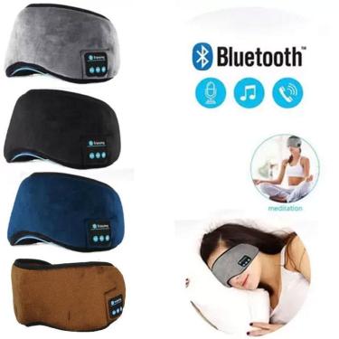 Imagem de Máscara Para Dormir Musical Com Fone Bluetooth