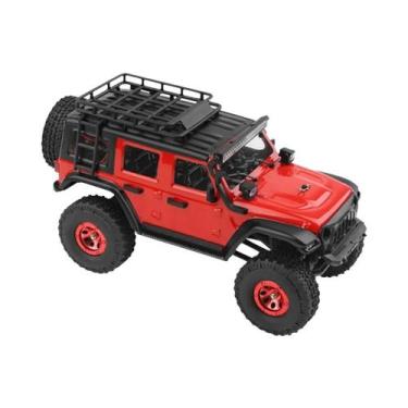 Imagem de Carro RC Off-Road 4WD Com Luz LED Em Escala 1:24 Wltoys 2428 Mini Cami