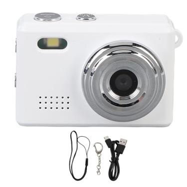 Imagem de ASHATA Mini Camera 1080p HD Video Recorder, ChainCorder Digital de Chaveiro, Lente de 160 Graus CCD retrô, Com Pulseira, para Tirar Fotos, para o Estudo VLOG de Viagens