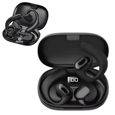 Imagem de Fone Bluetooth Condução óssea 5.3 RS24 Até 10h de Som com Case 300 mAh