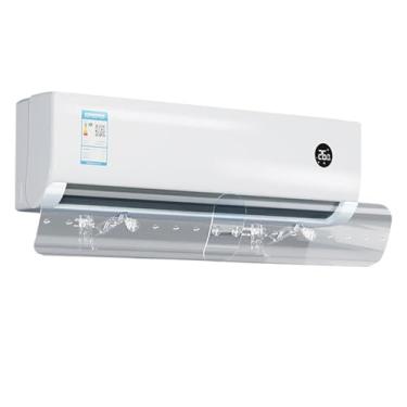 Imagem de Rrlihjgu Defletor De Ar Condicionado | Guia Para Defletores De - Telescópico De Parede Para Ar Condicionado Para Clima Quente Sala De Estar Quarto Autocaravana Casa Quarto De Bebé Local De