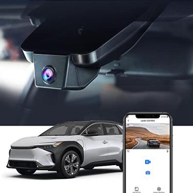 Imagem de Fitcamx 4K Dash Cam Adequada para Toyota bZ4X 2023-2025 XLE Limited Nightshade, OEM Fábrica Olhar, UHD 2160P Vídeo, WiFi & APP, Loop Gravação, G-Sensor, Plug & Play, Fácil de Usar, 64GB Cartão