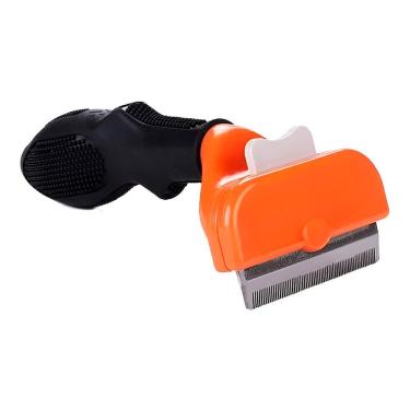 Imagem de Rasqueadeira Escova Pente Cães Porte Médio Pet Aço