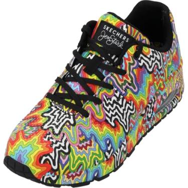 Imagem de Skechers Tênis feminino Jen Stark: Uno Infinite Drip, Multicor, 34