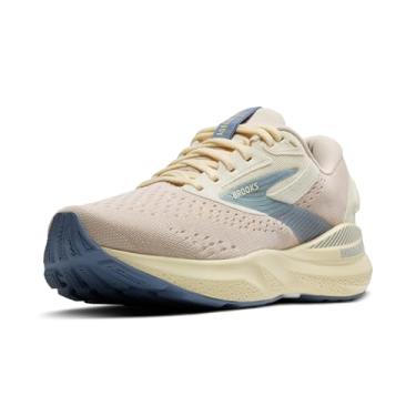 Imagem de Brooks Tênis de corrida feminino Adrenaline GTS 24 Supportive, Amêndoa/pêssego/azul, 39