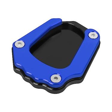 Imagem de Almofada de suporte de motocicleta ampliador de extensão lateral de substituição para BMW K1600GT K1600 GT K1600GTL K1600GTL K1600 GTL 2017-2023 Extensor de pedal de placa de suporte de pé (azul)