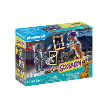 Imagem de Playmobil - Aventura Com O Cavaleiro Negro - Scooby-Doo! - 70709