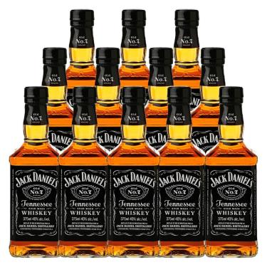 Imagem de Whisky Jack Daniel`s Tennessee Whiskey 375ml 12 Unidades