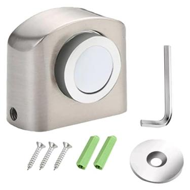 Imagem de Prendedor de Porta Magnético Universal – Fixador Batedor e Trava (Cromado)