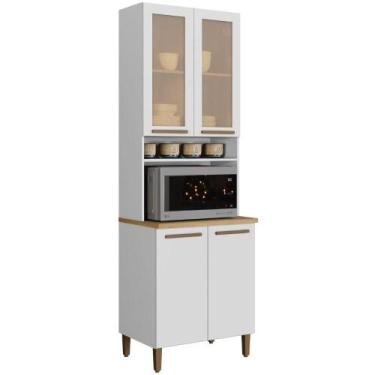 Imagem de Paneleiro Premium 4 Portas Branco Arte Móveis