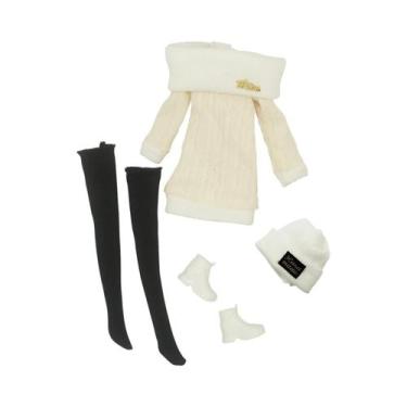 Imagem de Roupas Para Bonecas Finas De 30cm Para Meninas, Suéter Casual Diário, 