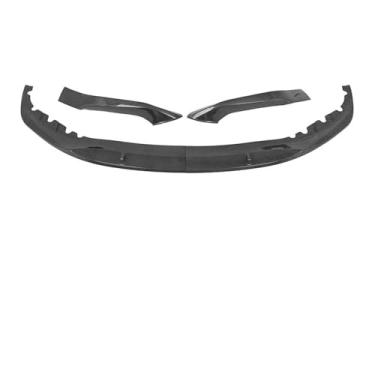 Imagem de Compatível com BMW Série 5 G30 G31 M Sport 2017 2018 2019 2020 Para-choque dianteiro, spoiler, difusor, kit de carroceria M-Performance(Carbon Fiber Style)