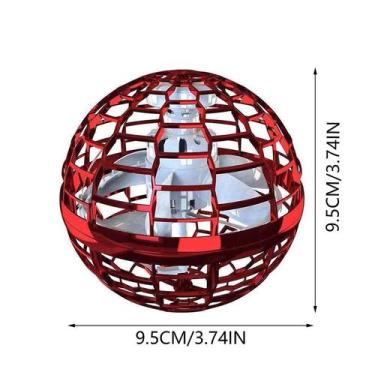 Imagem de Brinquedo Voador Forma Bola Controlador Mágico Mini Drone Avião Brinqu