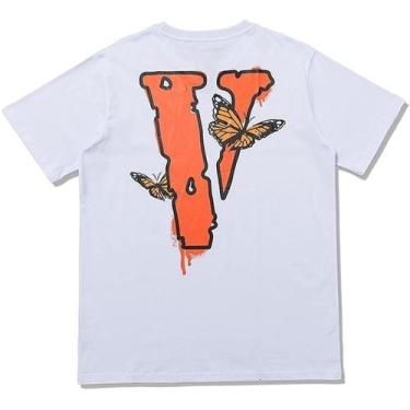 Imagem de Camiseta de hip hop Camisetas masculinas e femininas, estampadas de mo