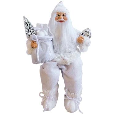 Imagem de Enfeite Papai Noel Sentado Saco Presente/Cartas/Bengalas BR