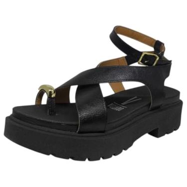 Imagem de Sandália Feminina Tira de Dedo Tornozelo Flarform Vizzano