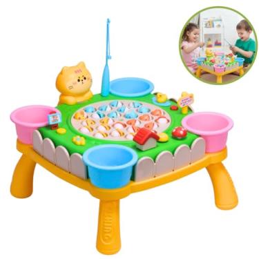 Imagem de Jogo Pescaria Divertida Infantil 25 Peixes com Som - Castela