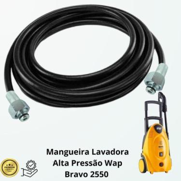 Imagem de Mangueira 3 Metros Lavadora Alta Pressão Wap Bravo 2550 Psi