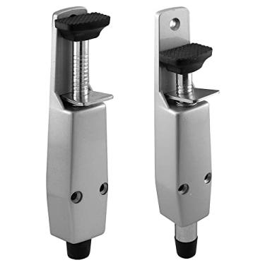 Imagem de Suporte de porta Sentry Supply 658-1015, altura total de 22,4 cm, fundido, cor pintada de alumínio (embalagem única)