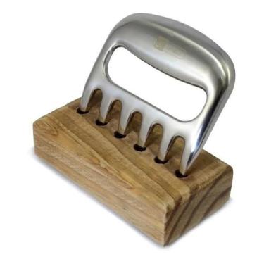 Imagem de Gancho Garra De Urso Aço Inox Desfiador De Carne Churrasco - James F