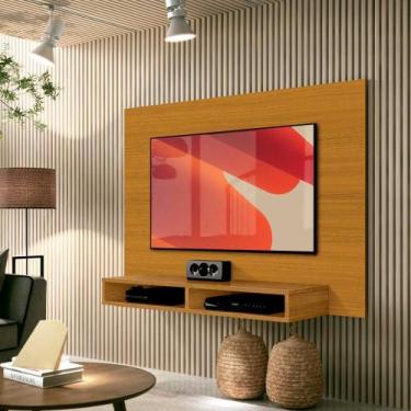 Imagem de Painel Pequeno Para TV 43 Polegadas Suspenso 1,20m Com Nicho - Repleta