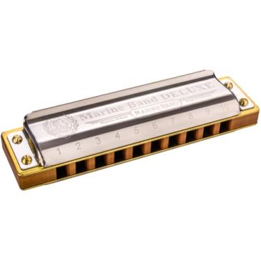 Imagem de Gaita Hohner Marine Band Deluxe M200510 x A