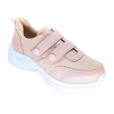 Imagem de Tênis Feminino Chunky Com Botões - Rosé 35