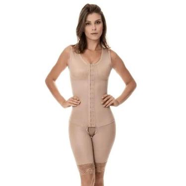 Imagem de Cinta Pos Cirurgica Modeladora Com Alça Regata New Form 60404ideal par