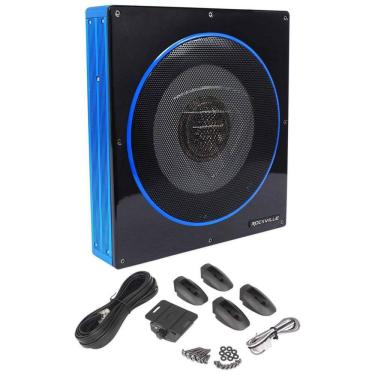 Imagem de Subwoofer Alto Falante Automotivo 800W, ROCKVILLE RW10CA, Azul