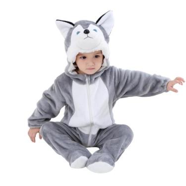 Imagem de Macacão unissex para bebês Costume TONWHAR, flanela de 2-3 T