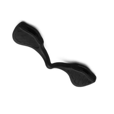 Imagem de NicelyFit Peças de reposição de almofadas de nariz para óculos de sol Oakley EVZero OO9308 OO9313 OO9337 OO9383 OO9386 OO9388 OO9410, Protetores de nariz pretos com ajuste europeu, EVzero