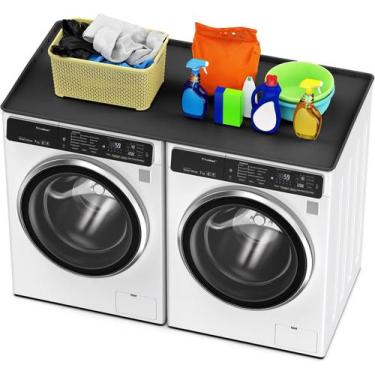 Imagem de Tampa de bancada para lavadora e secadora PLOSIF Large 132x66cm Silico