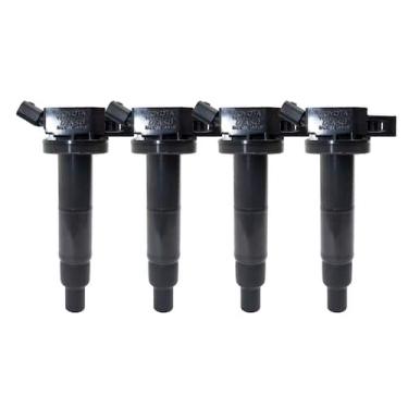 Imagem de 4 Bobinas Ignição Toyota Rav4 2.0 2.4 2005até2008 9091902244 - DENSO