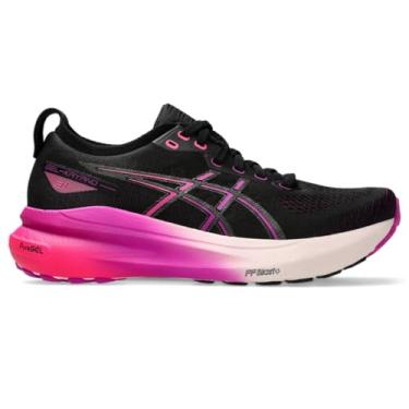 Imagem de ASICS Tênis de corrida feminino Gel-Kayano 31, Preto/Magenta Negrito, 42
