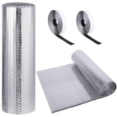 Imagem de Tampa de cortina de janela Frienda Double RV Door Blackout 120x60cm