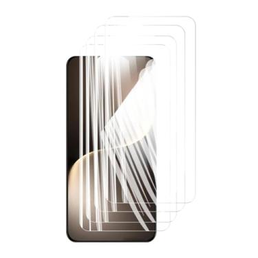 Imagem de 4 protetores de tela para Honor Magic7 Magic 7, vidro temperado cristal 9H alumínio de alta qualidade antirriscos capa amigável impressão digital (HD)