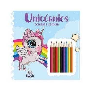 Imagem de Colorir e sonhar: unicórnios - Flock Editora