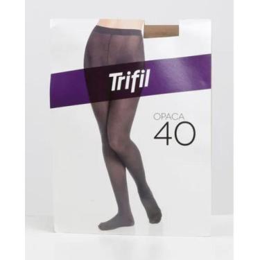 Imagem de Meia Calça Opaca Trifil Fio 40 Ref W06345, Natural, EG