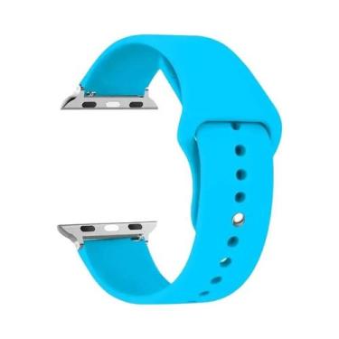 Imagem de Pulseira De Silicone Para Apple Watch 44mm 45mm 40mm 41mm 42-38mm, Bra