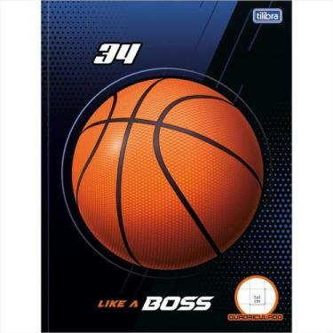 Imagem de Caderno quadriculado Tilibra 10X10mm score 40 folhas