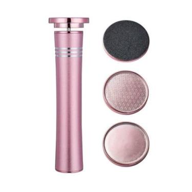 Imagem de Esfoliador Elétrico Portátil para Pés Recarregável com Lixas Sortidas