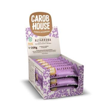 Imagem de Tablete de Alfarroba com Uva Passa - Display com 16 unidades de 13g - 