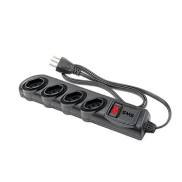 Imagem de Filtro De Linha SMS, Bivolt, 4 Tomadas, 1.3M - 62328