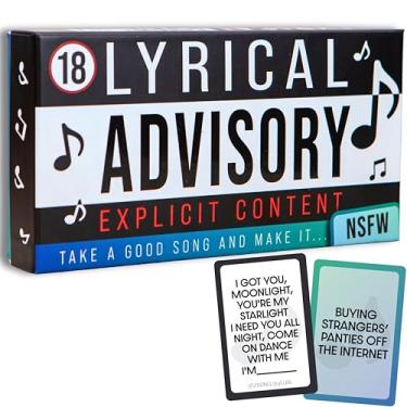 Imagem de Boxer Gifts Lyrical Advisory - The Inappropriate Music Card Game for Adults - Funny Group Party Game